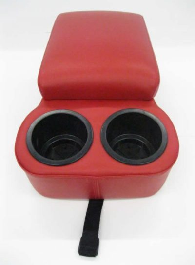 1955 1956 1957 Bench Seat Console-Cup Holder, Red