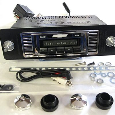 1956 AM FM Push Button Radio USA-230