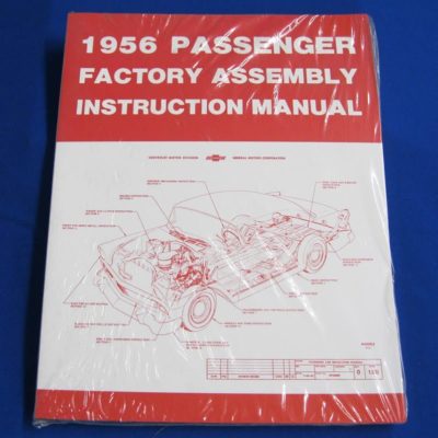 1956 Chevrolet Factory Assembly Manual