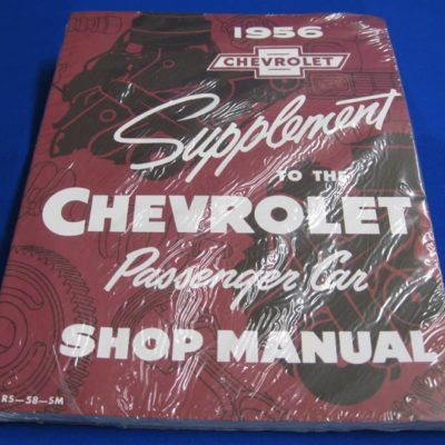 1956 Chevrolet Shop Manual
