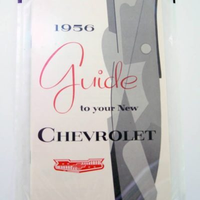 1956 Chevrolet Owners Manual