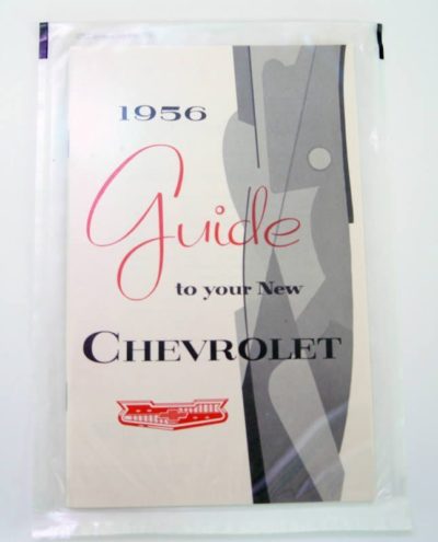 1956 Chevrolet Owners Manual