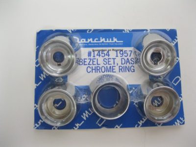 1957 Dash Bezel Set Chrome Rings