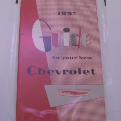 1957 Chevrolet Owners Manual