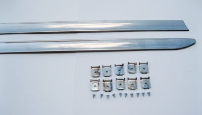 1955 Rocker Panel Mouldings With Clips