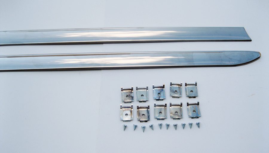 thumbnail image 2 of Mercedes W108 Rocker Panel Mouldings - Right And Left 2 PCS, Stainless Steel, Direct Replacement, Türkiye 2 of 5