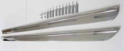 1957 Rocker Panel Mouldings With Clips