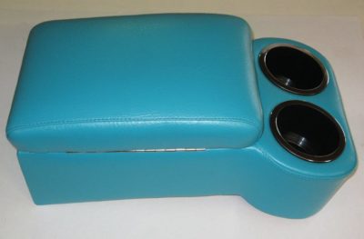 1955 1956 1957 Bench Seat Console-Cup Holder, Turquoise